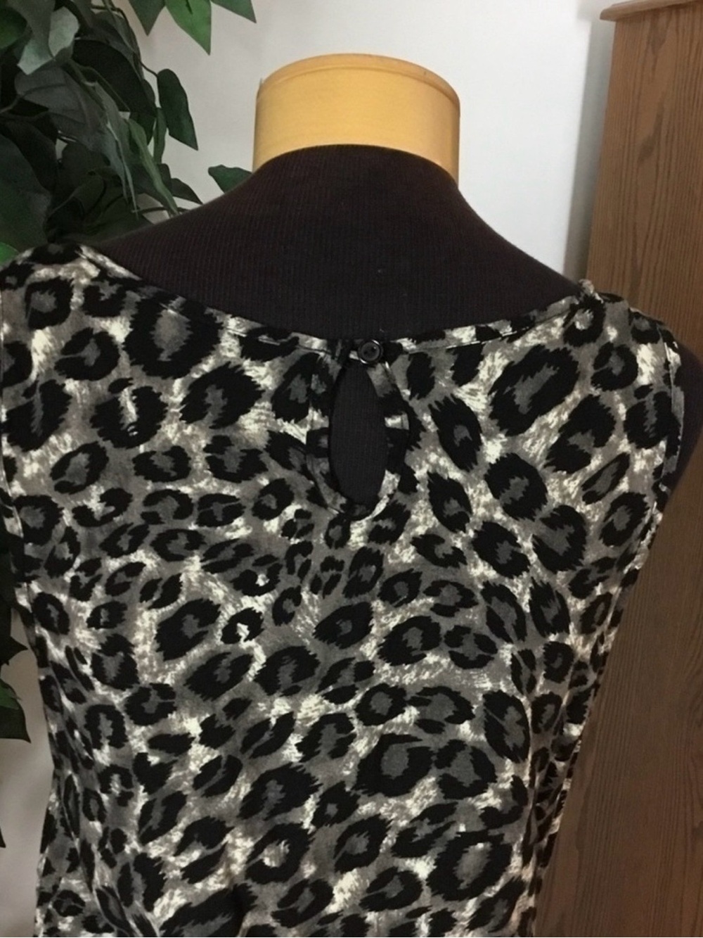 Metaphor Leopard Print Hi Lo Dress Size XL Sleeveless Animal Print - Picture 11 of 16